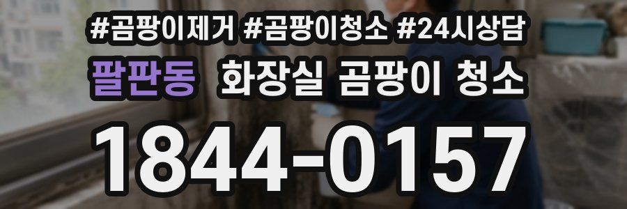 팔판동 화장실 곰팡이 청소