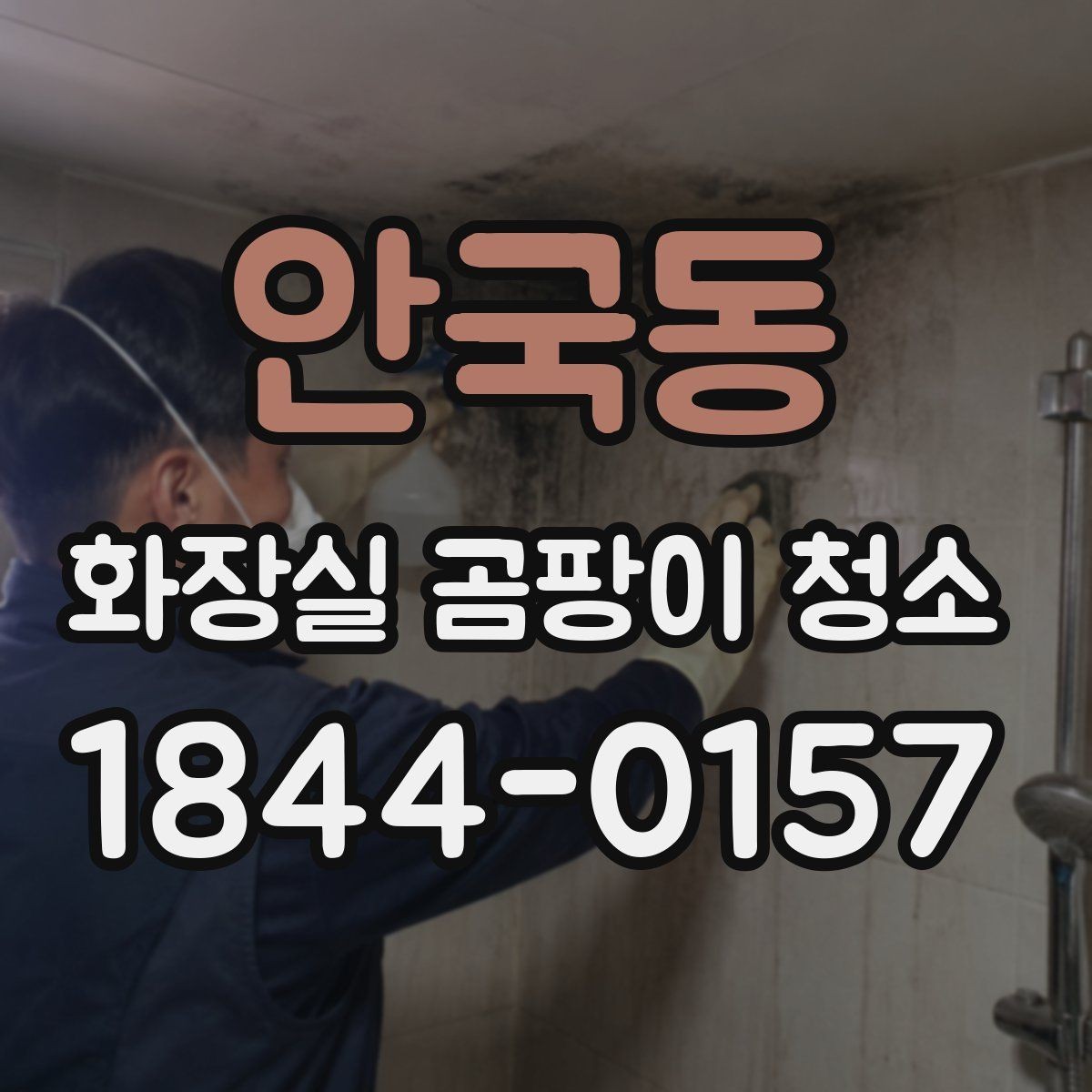 안국동 화장실 곰팡이 청소 오래된 얼룩이 잘 안 지워질 때의 대응