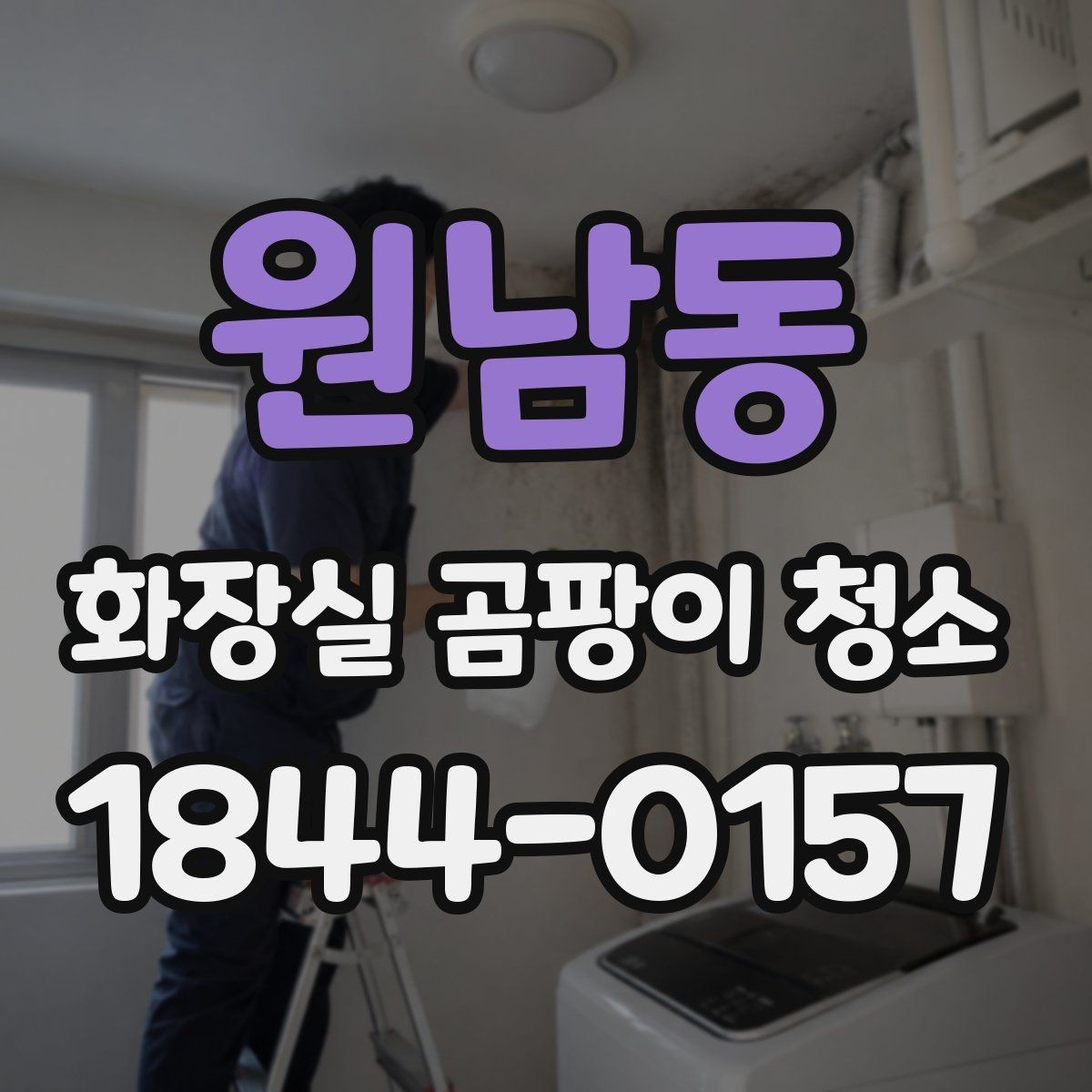 원남동 화장실 곰팡이 청소 거품형과 스프레이형은 어떻게 다를까