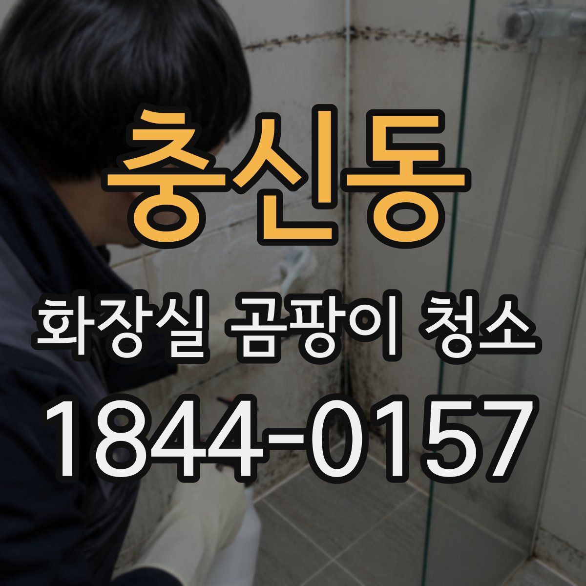 충신동 화장실 곰팡이 청소