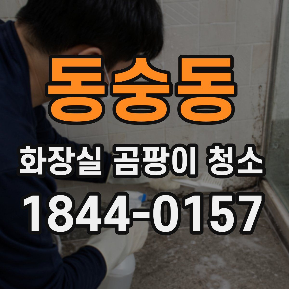 동숭동 화장실 곰팡이 청소