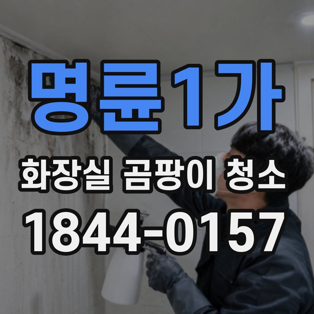 명륜1가 화장실 곰팡이 청소
