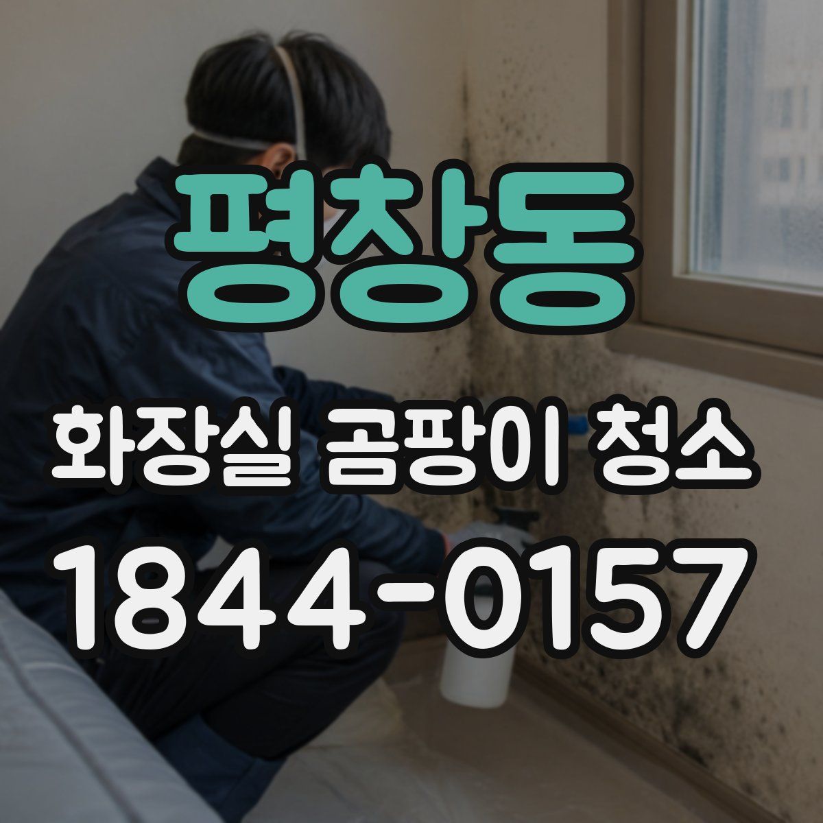 평창동 화장실 곰팡이 청소