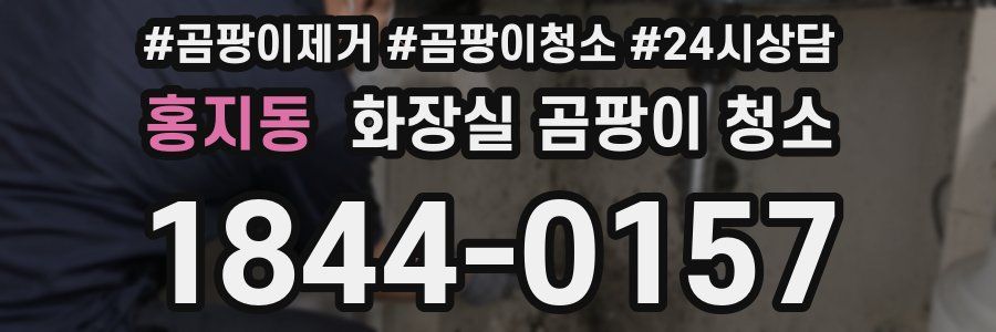 홍지동 화장실 곰팡이 청소