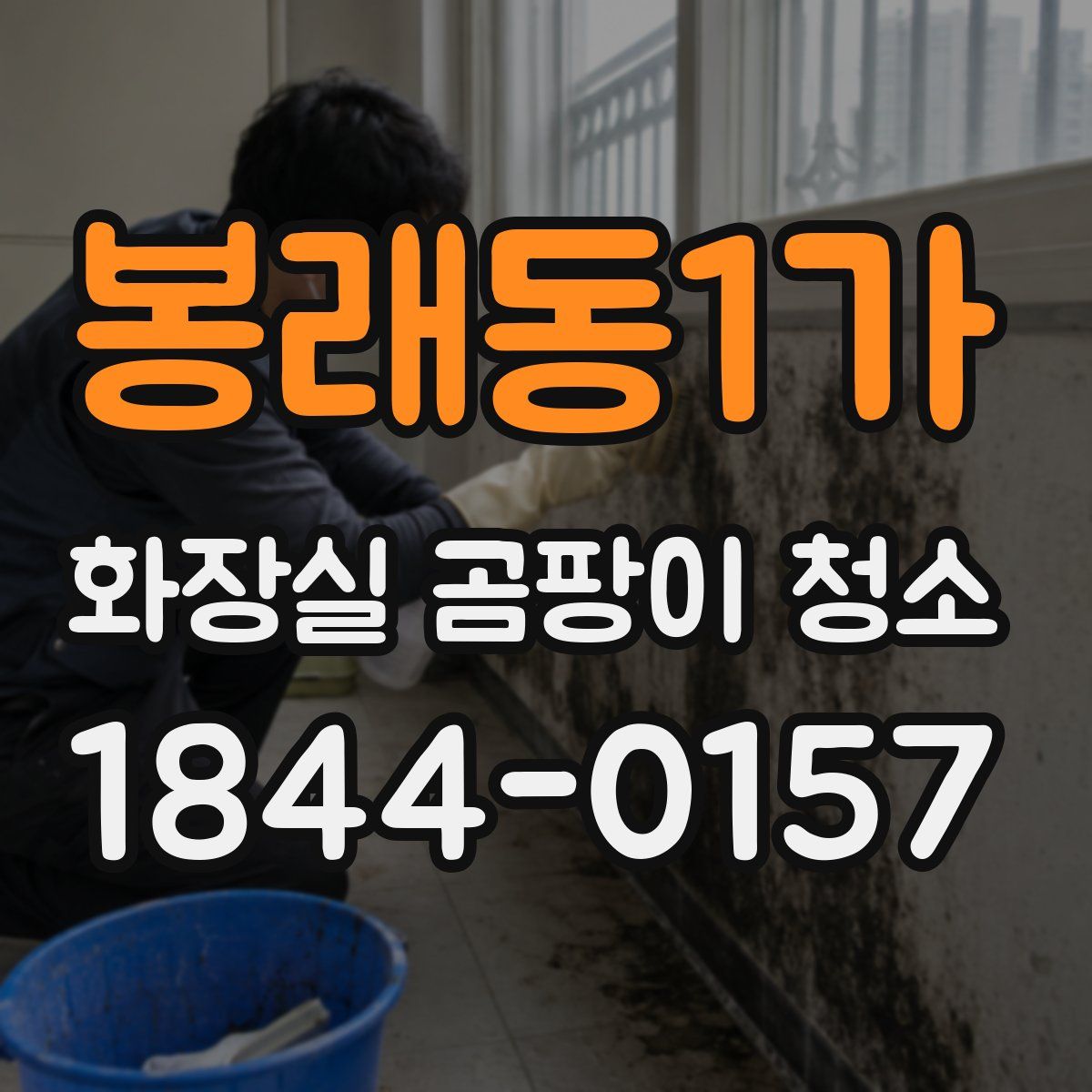 봉래동1가 화장실 곰팡이 청소