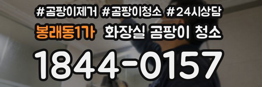 봉래동1가 화장실 곰팡이 청소
