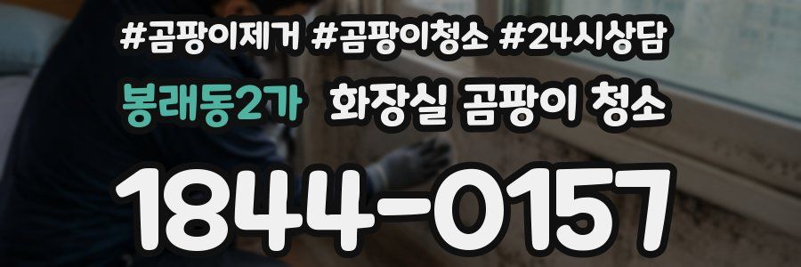 봉래동2가 화장실 곰팡이 청소