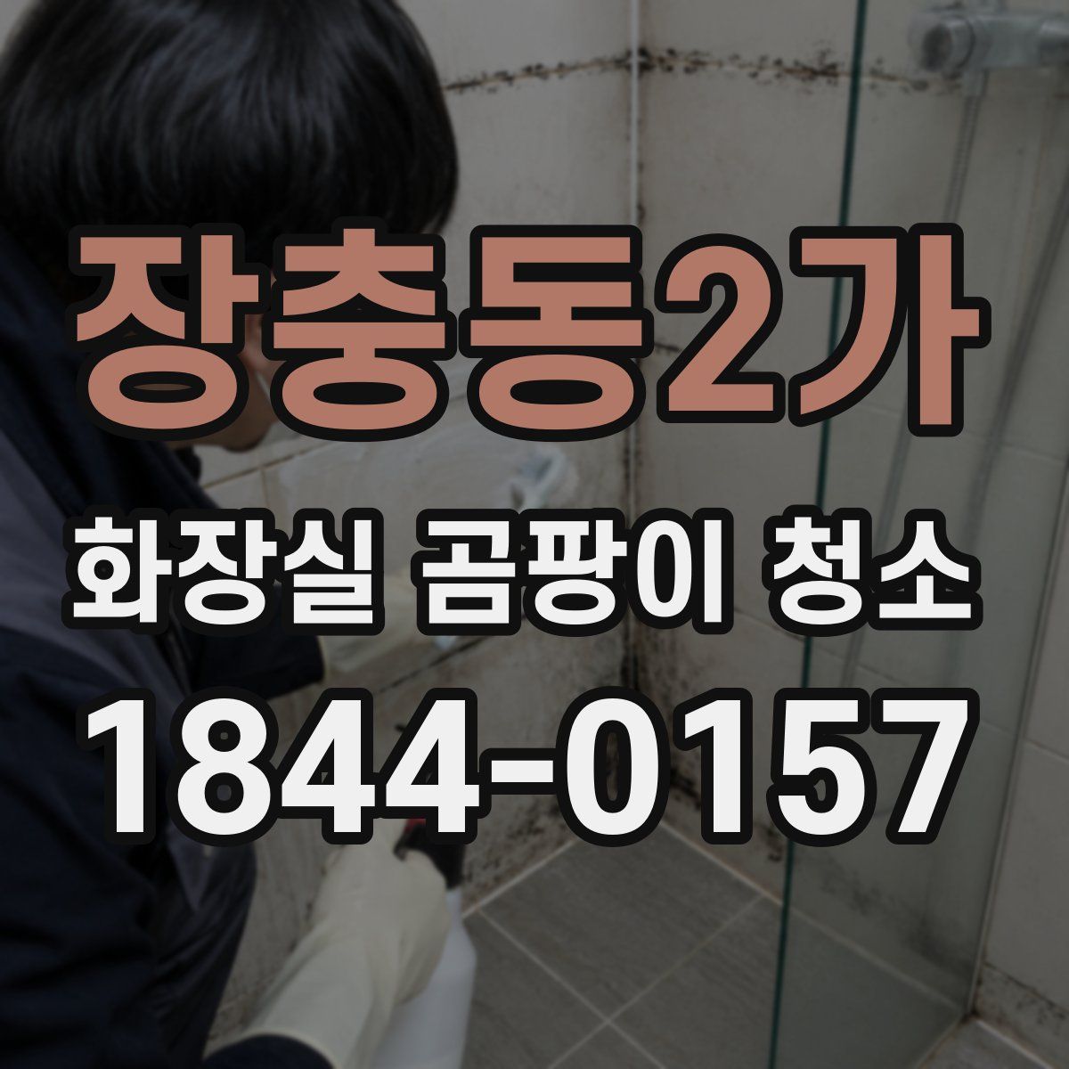 장충동2가 화장실 곰팡이 청소