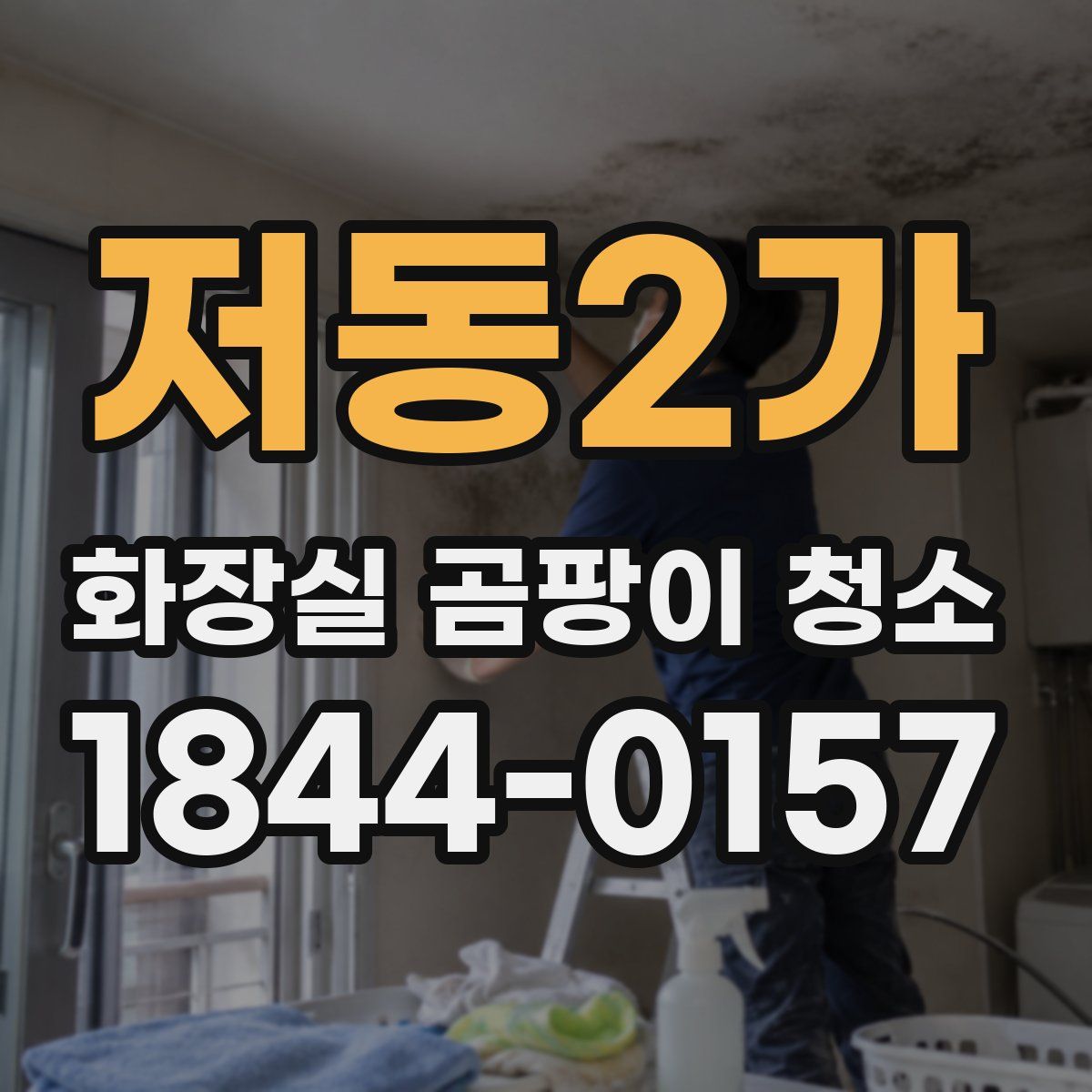 저동2가 화장실 곰팡이 청소