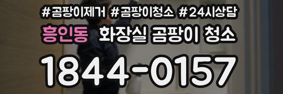 흥인동 화장실 곰팡이 청소