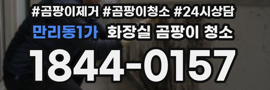 만리동1가 화장실 곰팡이 청소