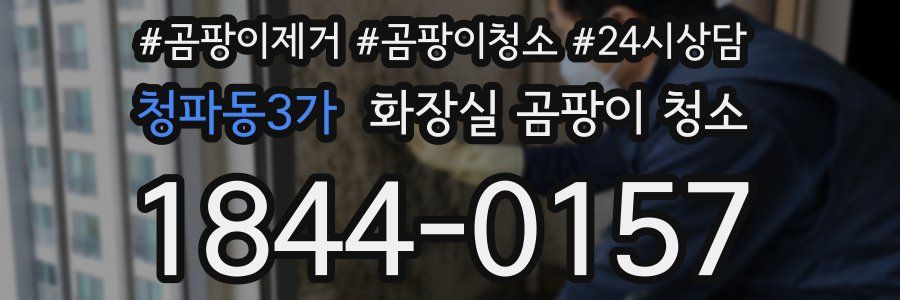 청파동3가 화장실 곰팡이 청소