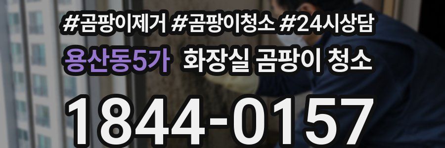 용산동5가 화장실 곰팡이 청소