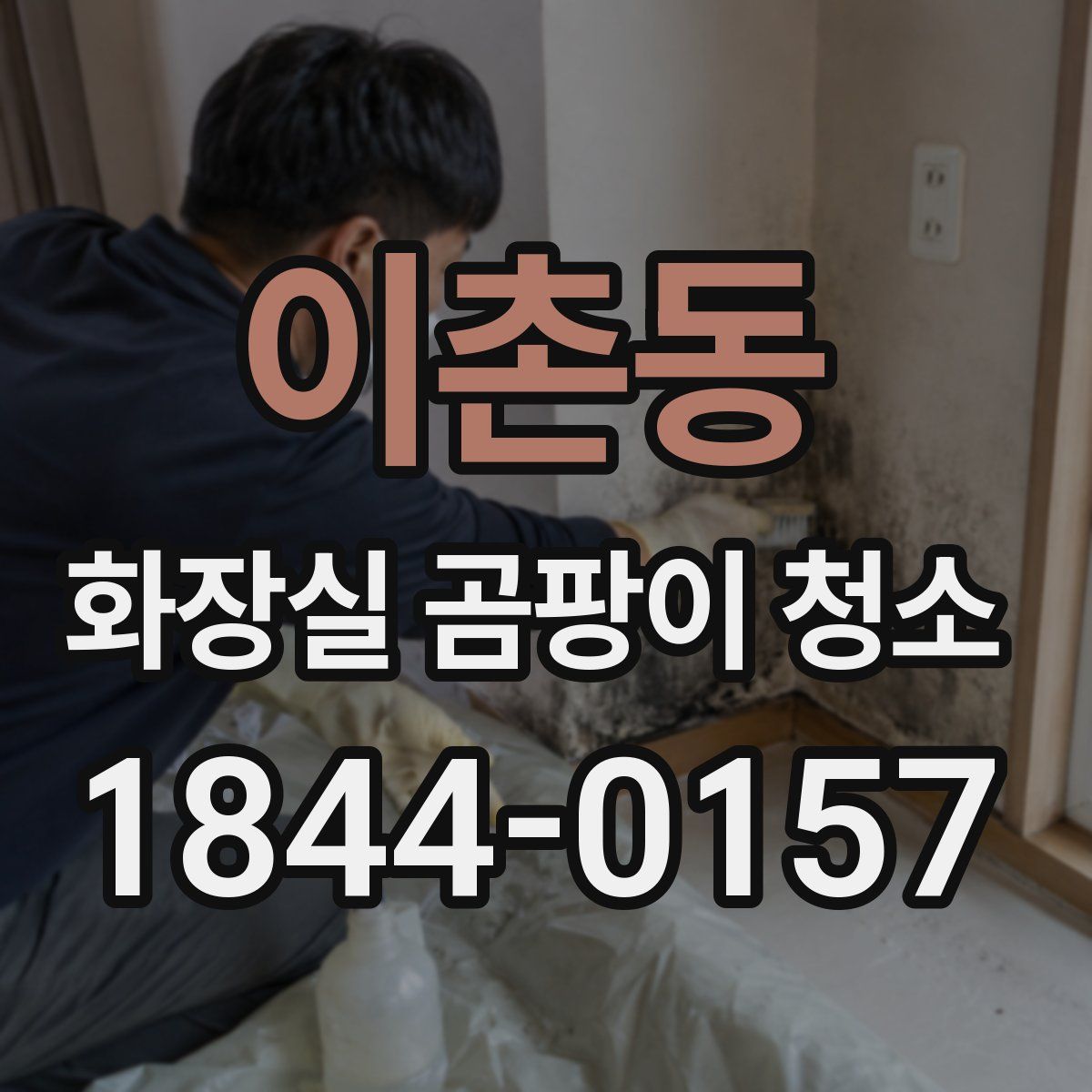 이촌동 화장실 곰팡이 청소