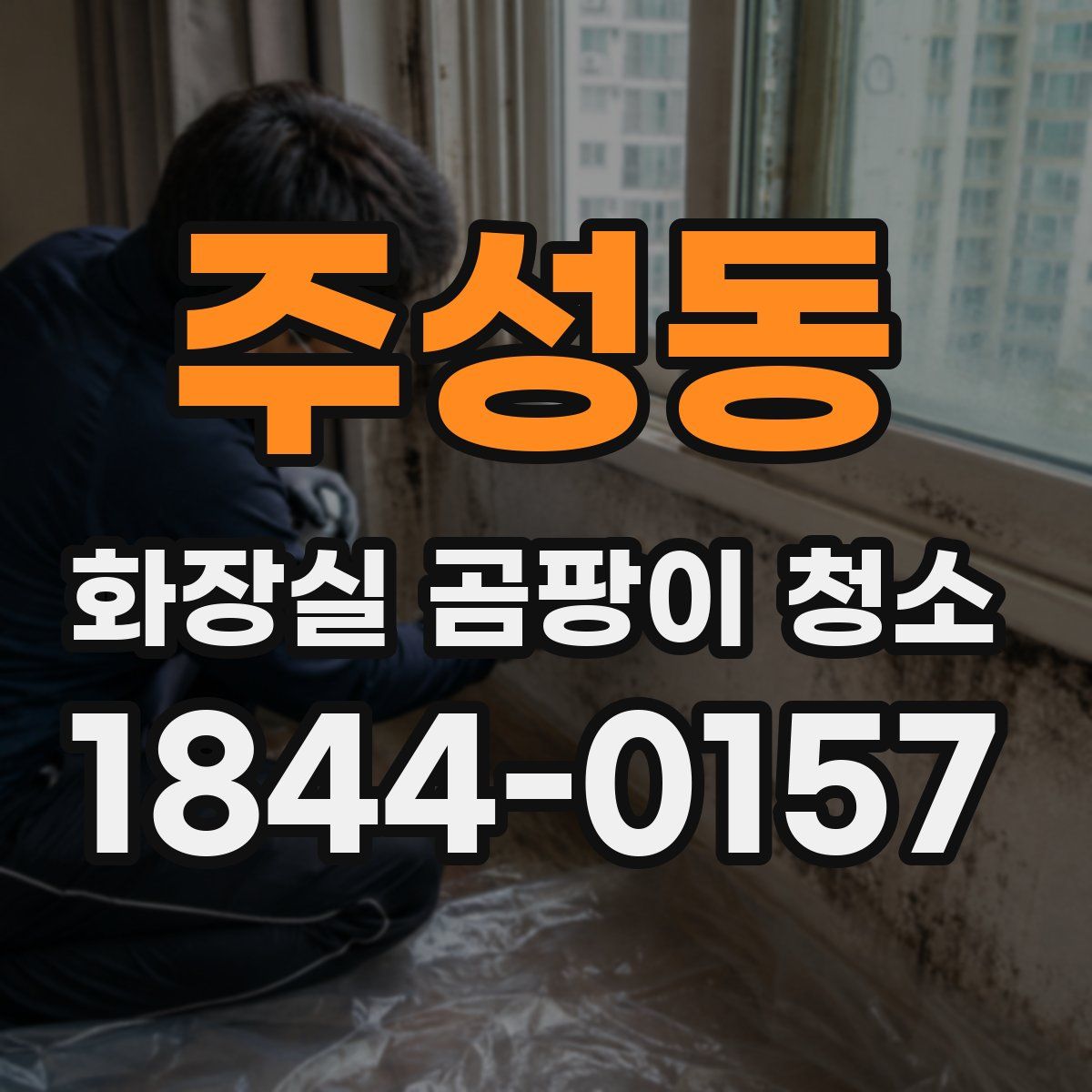 주성동 화장실 곰팡이 청소