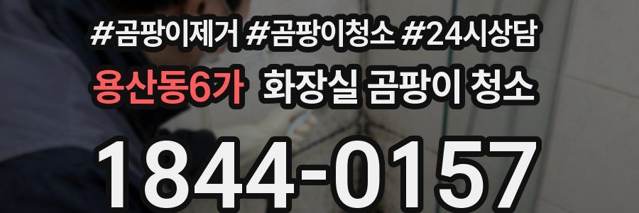 용산동6가 화장실 곰팡이 청소