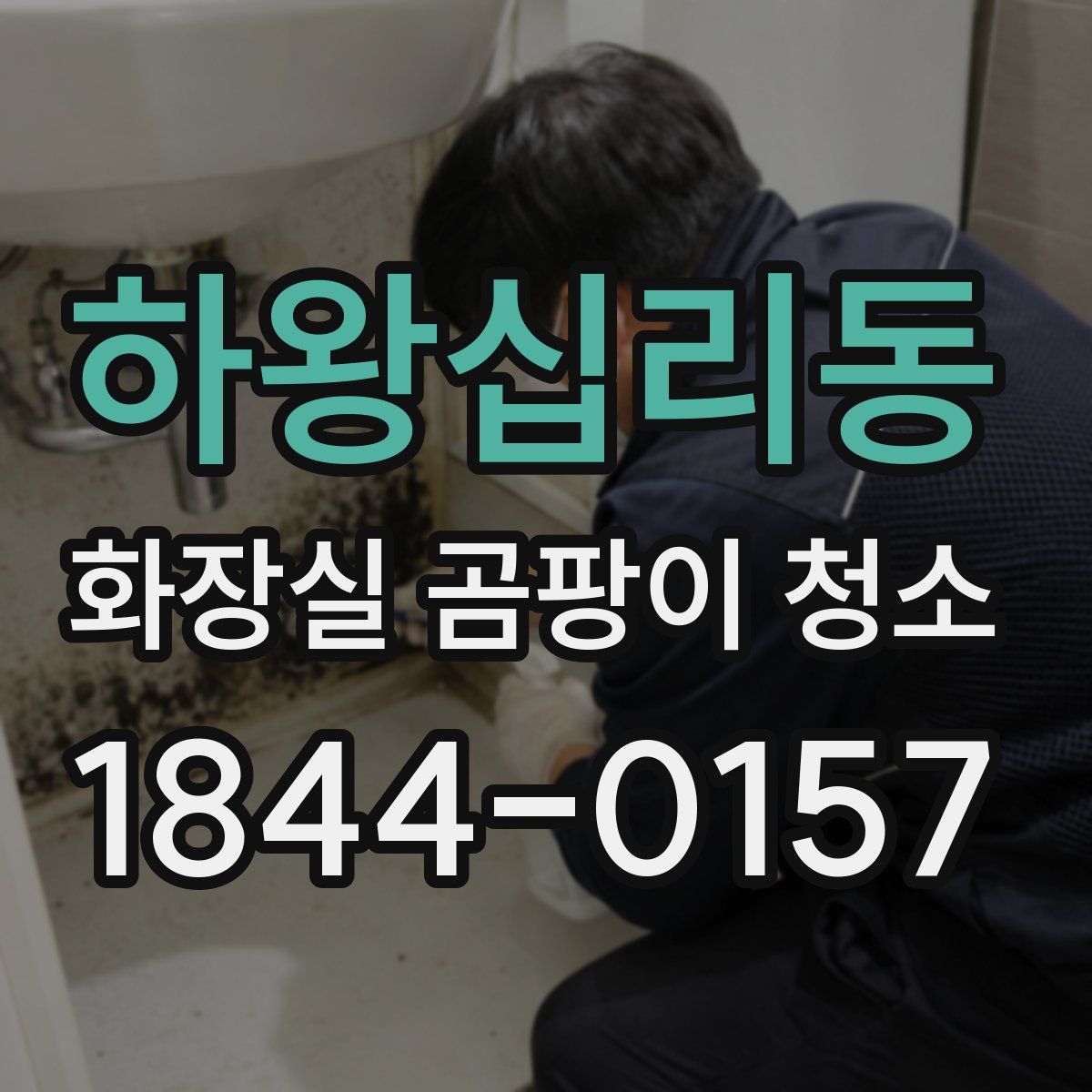 하왕십리동 화장실 곰팡이 청소
