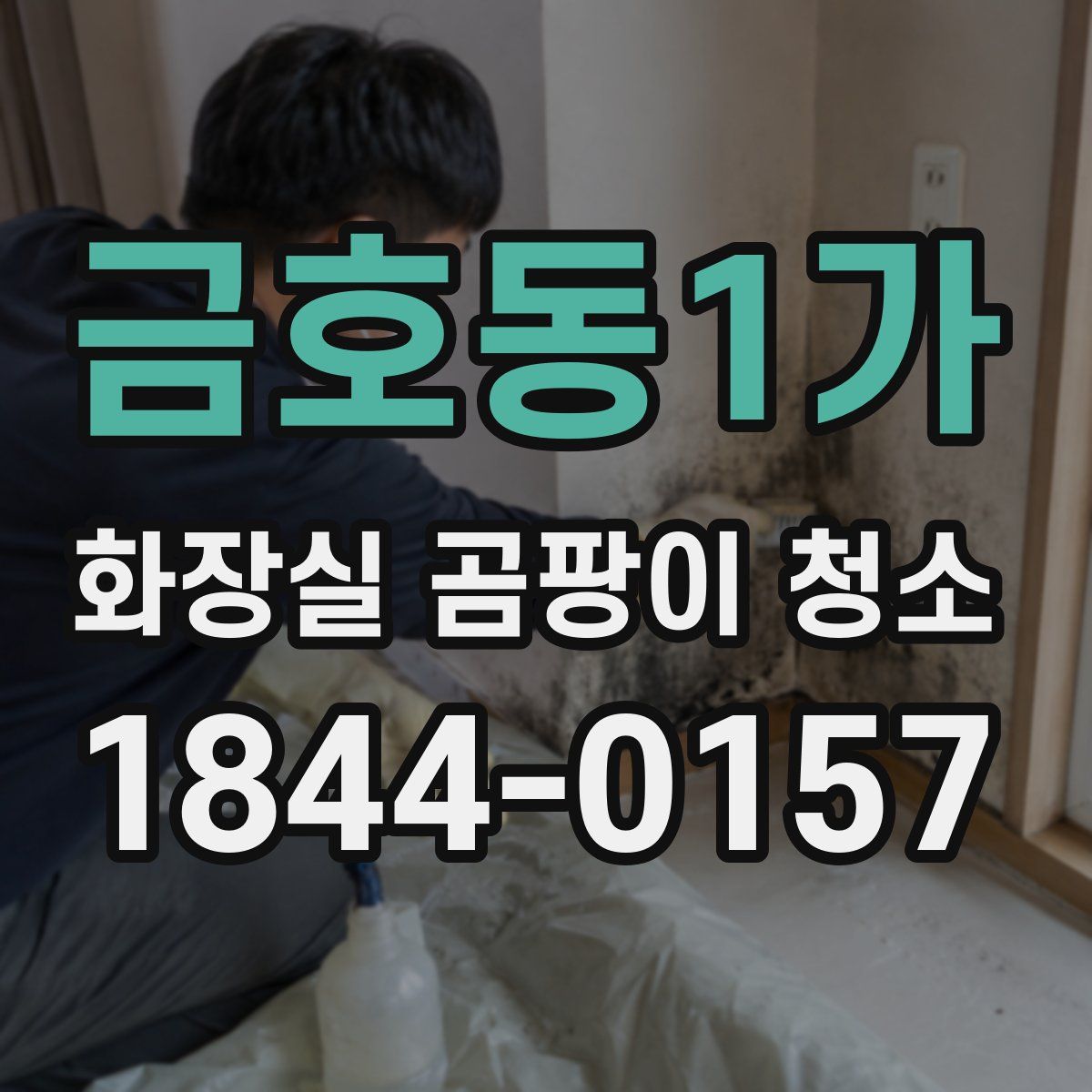 금호동1가 화장실 곰팡이 청소