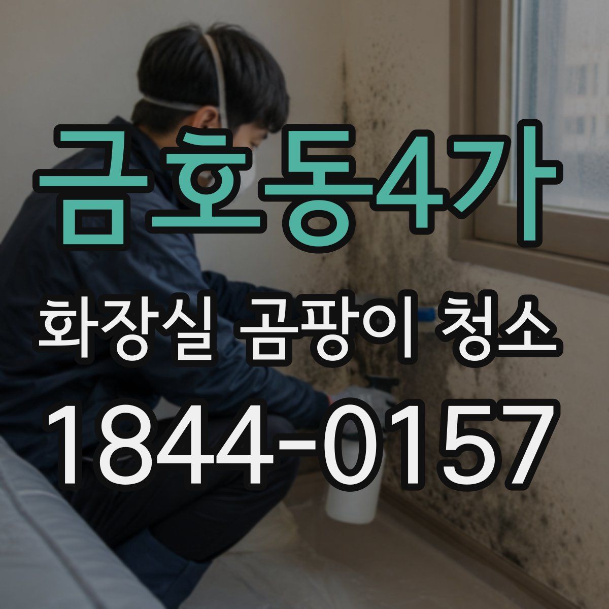 금호동4가 화장실 곰팡이 청소