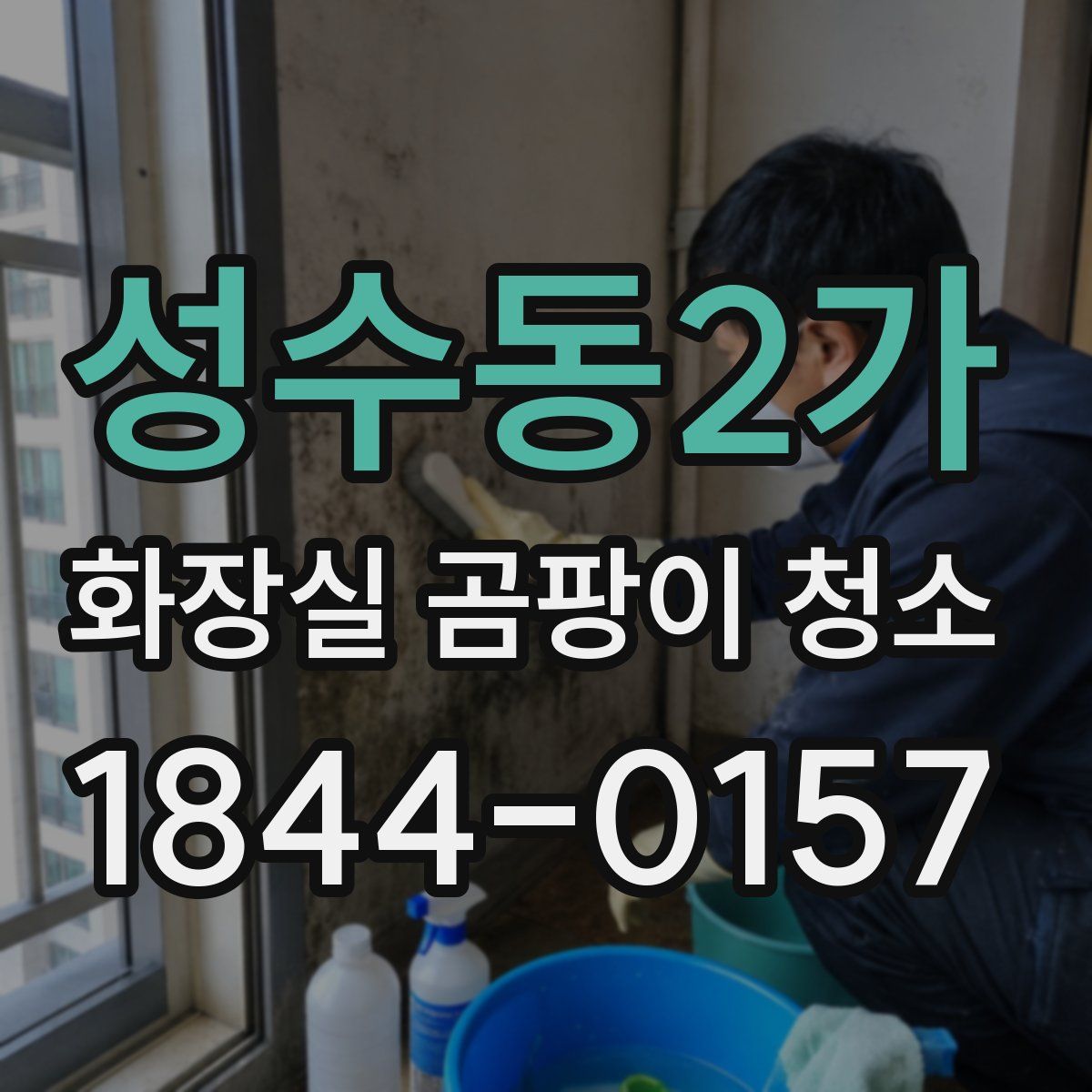 성수동2가 화장실 곰팡이 청소