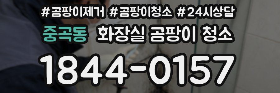 중곡동 화장실 곰팡이 청소