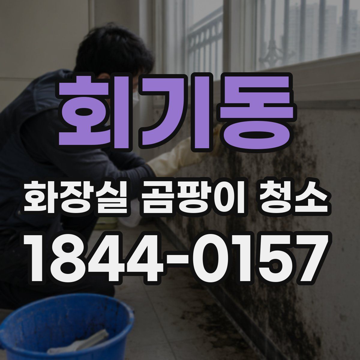 회기동 화장실 곰팡이 청소
