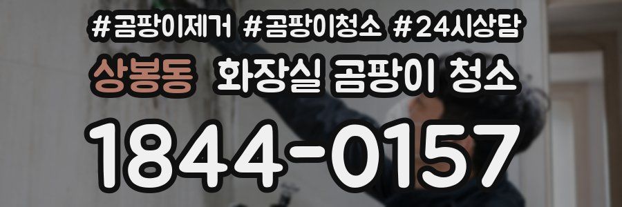 상봉동 화장실 곰팡이 청소
