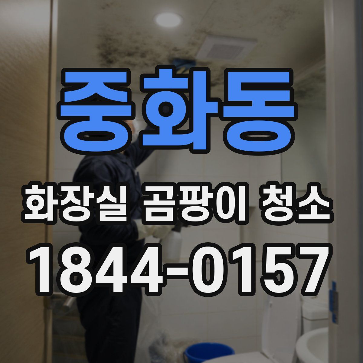 중화동 화장실 곰팡이 청소
