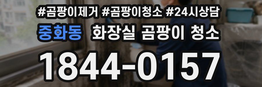 중화동 화장실 곰팡이 청소