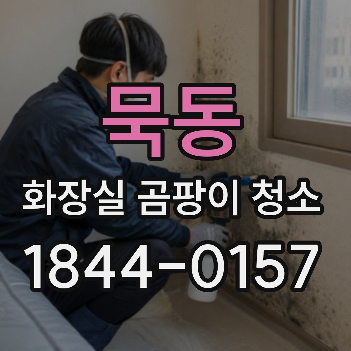 묵동 화장실 곰팡이 청소