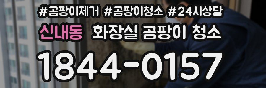 신내동 화장실 곰팡이 청소