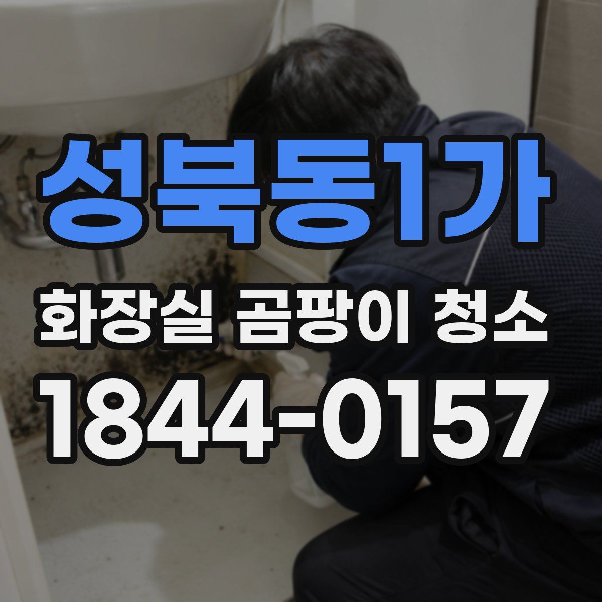 성북동1가 화장실 곰팡이 청소