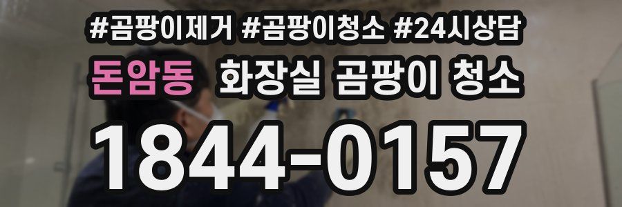돈암동 화장실 곰팡이 청소