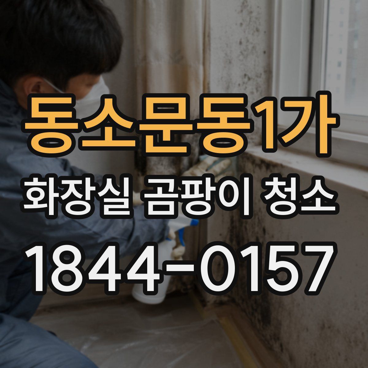 동소문동1가 화장실 곰팡이 청소