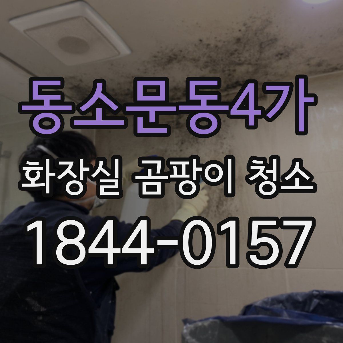 동소문동4가 화장실 곰팡이 청소