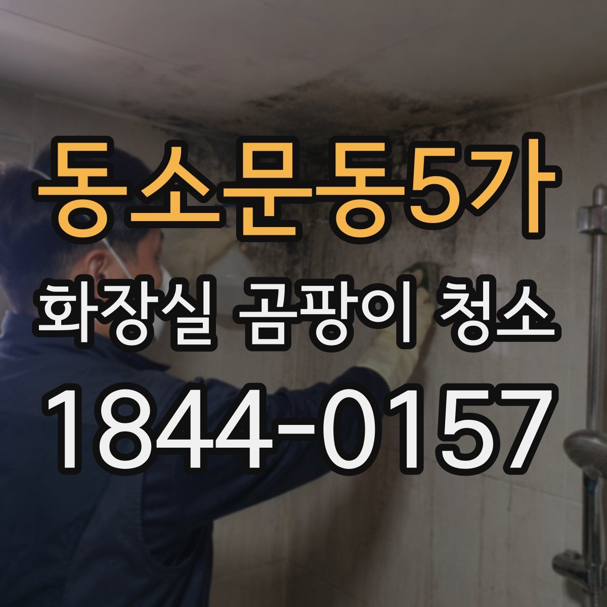 동소문동5가 화장실 곰팡이 청소