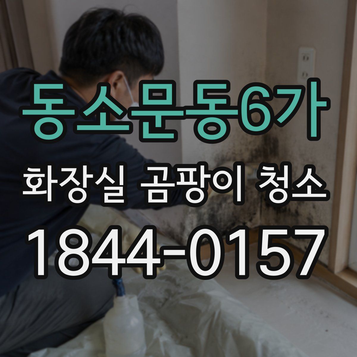 동소문동6가 화장실 곰팡이 청소