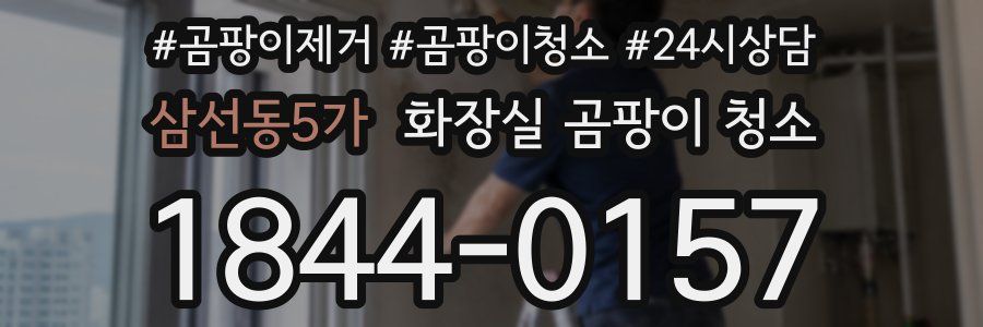 삼선동5가 화장실 곰팡이 청소