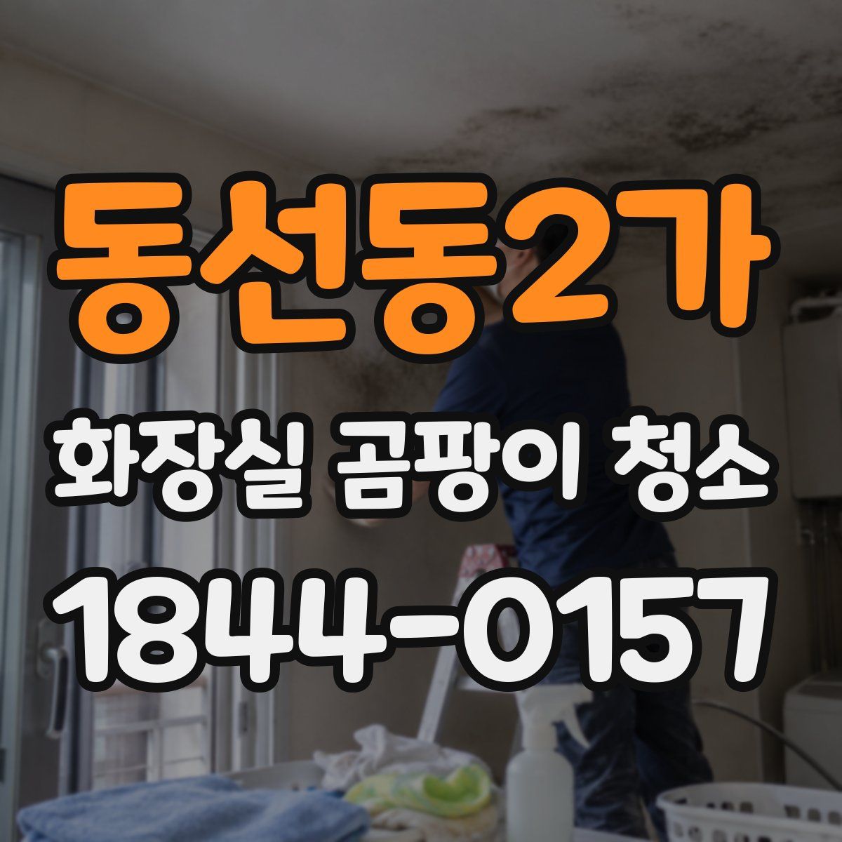 동선동2가 화장실 곰팡이 청소