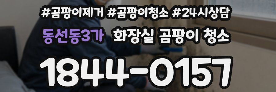 동선동3가 화장실 곰팡이 청소