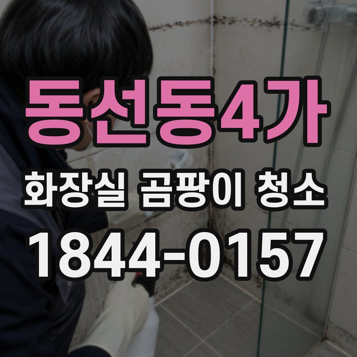 동선동4가 화장실 곰팡이 청소