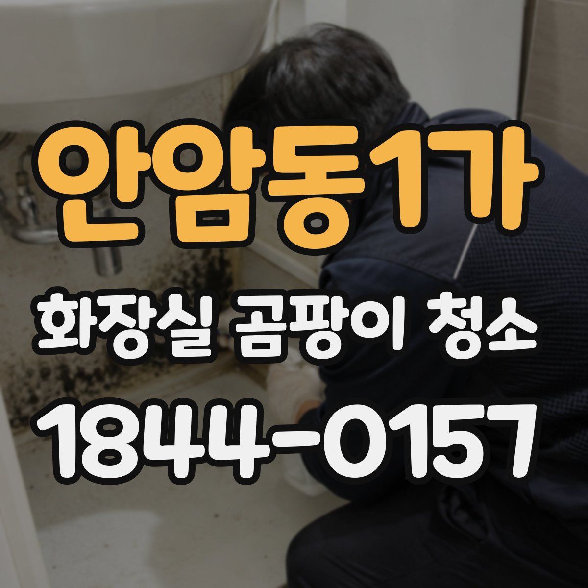 안암동1가 화장실 곰팡이 청소