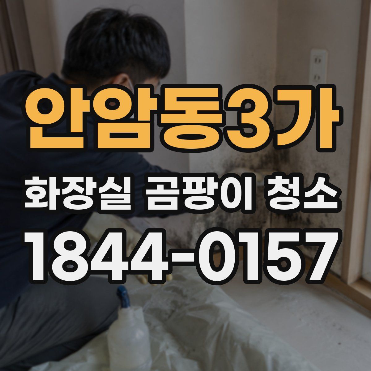 안암동3가 화장실 곰팡이 청소