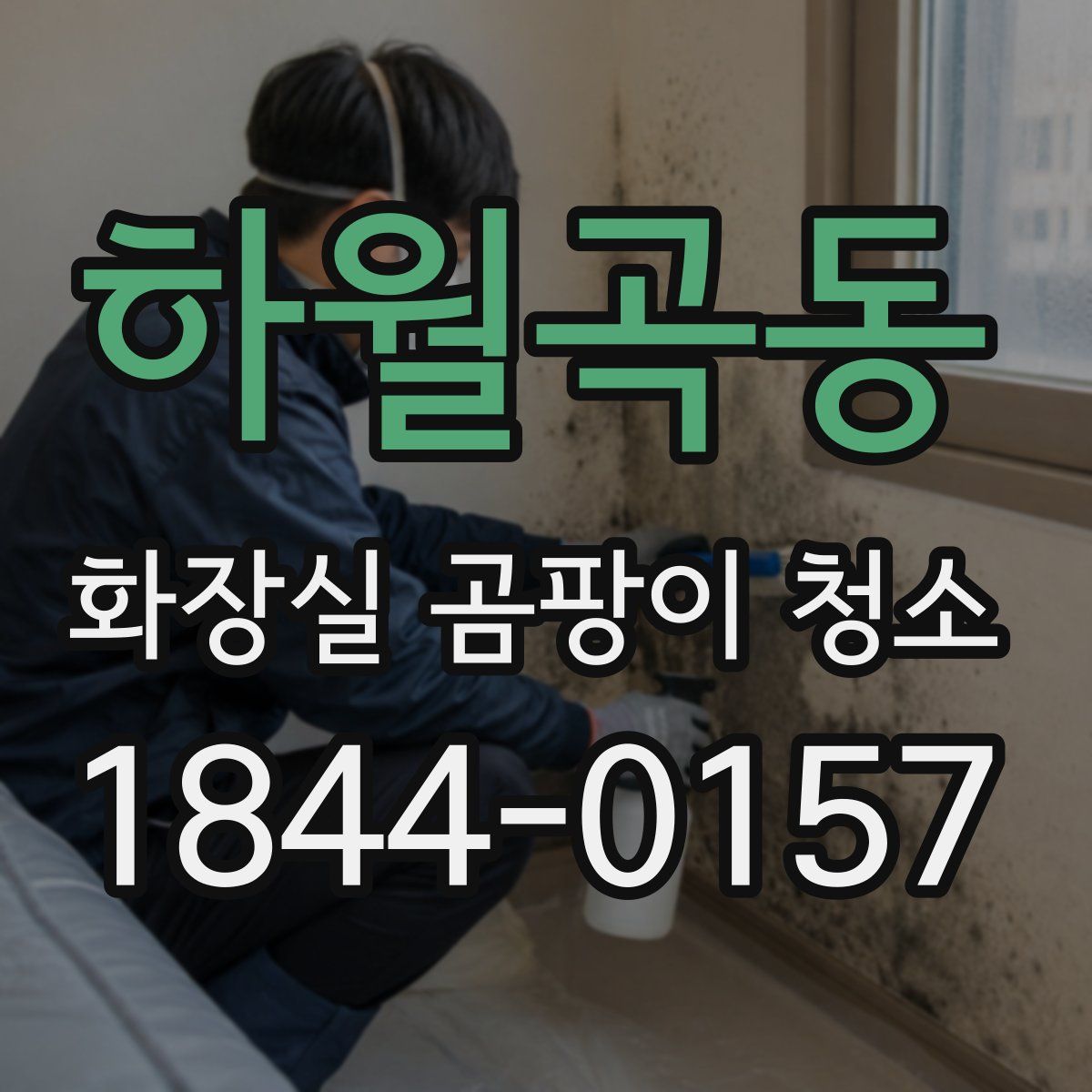 하월곡동 화장실 곰팡이 청소