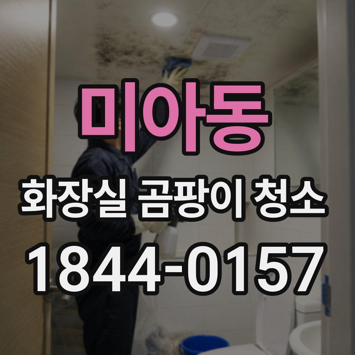 미아동 화장실 곰팡이 청소