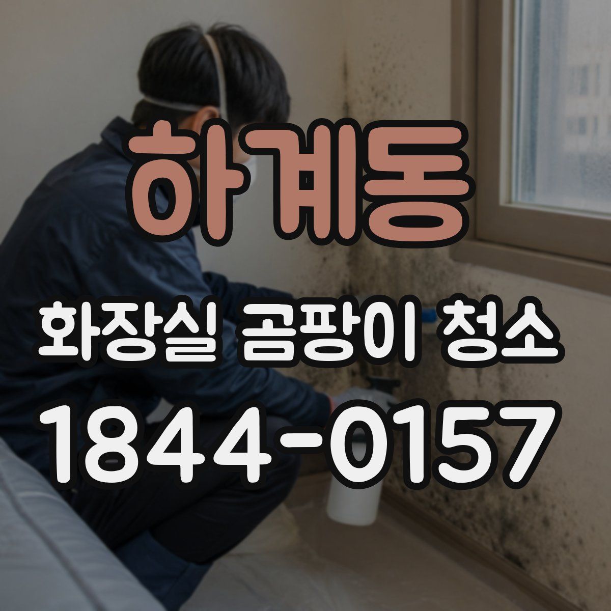 하계동 화장실 곰팡이 청소