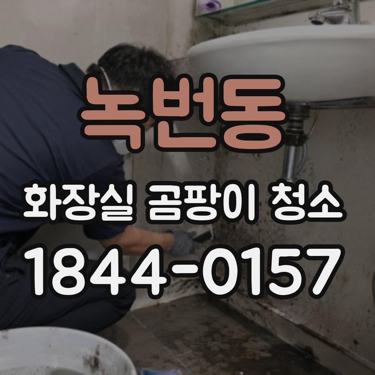 녹번동 화장실 곰팡이 청소
