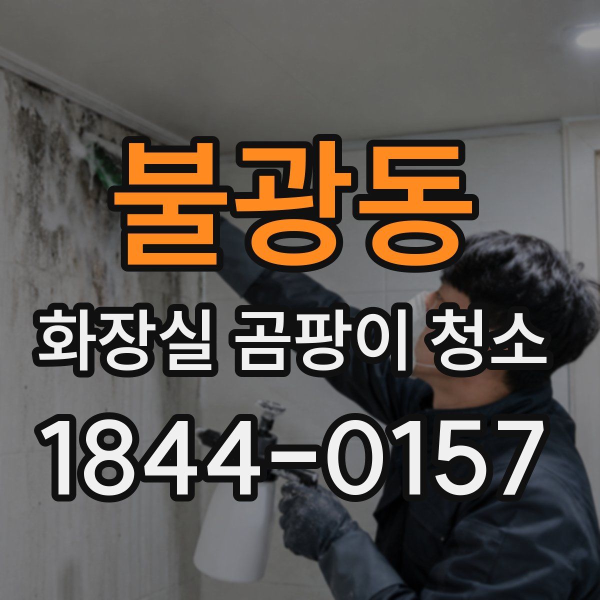 불광동 화장실 곰팡이 청소