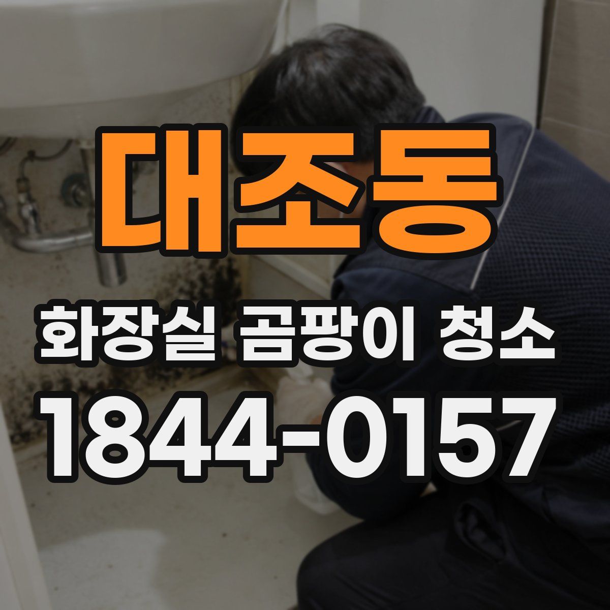 대조동 화장실 곰팡이 청소