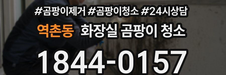 역촌동 화장실 곰팡이 청소